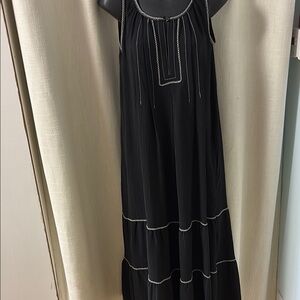Elegant Black Maxi Dress